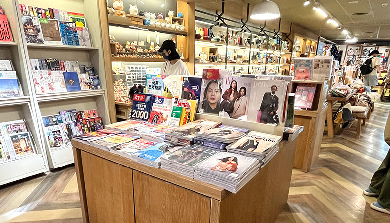 中山地下書街の様子