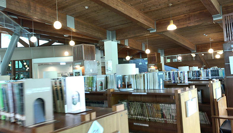 北投分館の内観